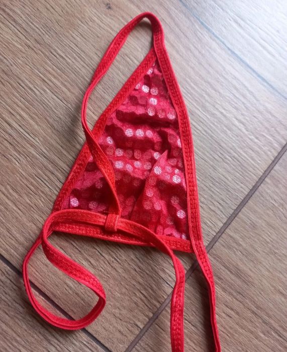 Majtki stringi piękne seksowne nowe XS S