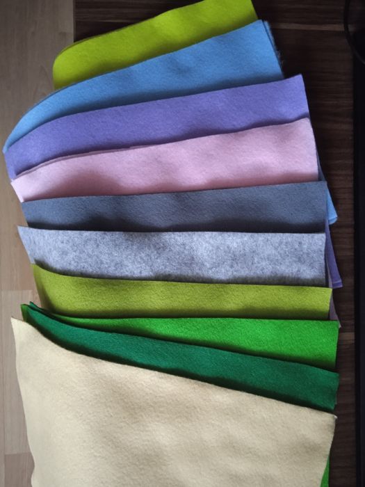 Набор фетра, 10 цветов, фетра для рукоделия