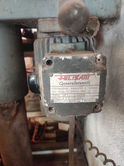 Berbequim de bancada profissional c/motor 3 fases