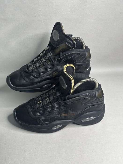 Reebok x Maison Margiela Question Mid “Memory Of”, GW5001 — pretos. Tamanho: EU 37.5 / UK 5 / US 6 / CM 24.