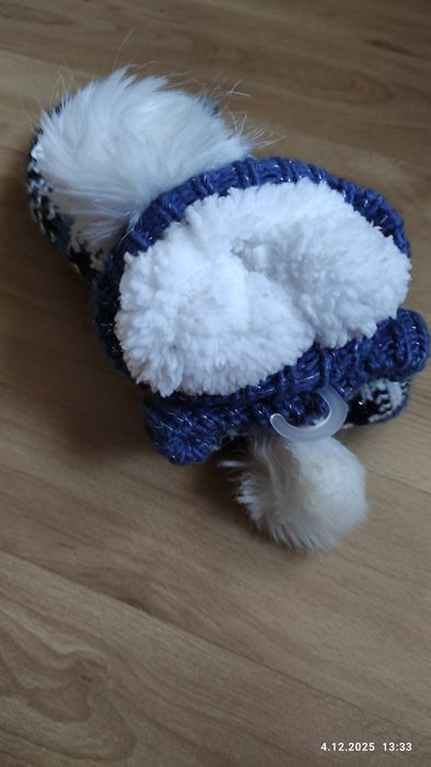 Skarpety damskie ocieplane, antypoślizgowe, nowe