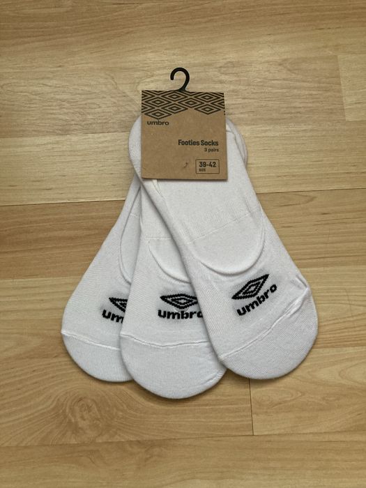 Nowy zestaw 3 par sakarpetke stopke marki Umbro