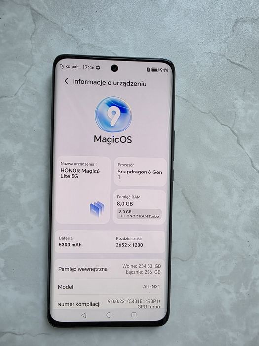 Huawei Honor Magic 6 Lite 5G