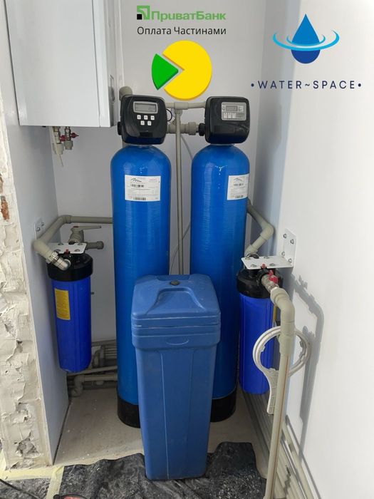 Проточна система фільтрації води для свердловини .