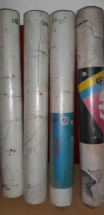 Tapety tłoczone PRL retro zestaw