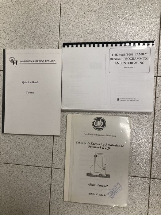 Introdução aos Microprocessadores, Sebentas Inst. Sup. Técnico