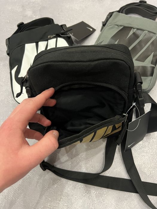 Сумка сумочка месенджер мессенджер nike big logo nike big swoosh найк