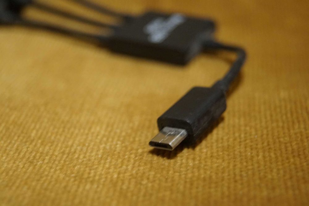 kabel micro USB HUB