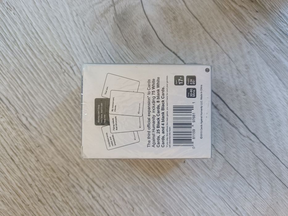 Cards Against Humanity Third Expansion gra karciana NOWA FOLIA