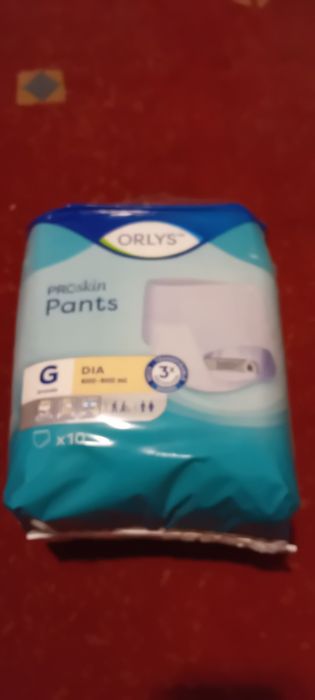 Embalagens Cueca fralda Orlys