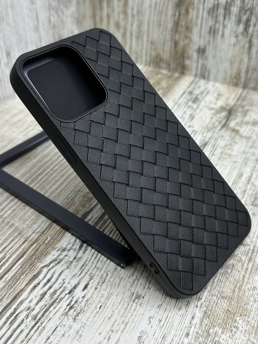 Чехол плетенка на iPhone 15 Pro Max/ 15 Pro/ 15. Тонкий чохол