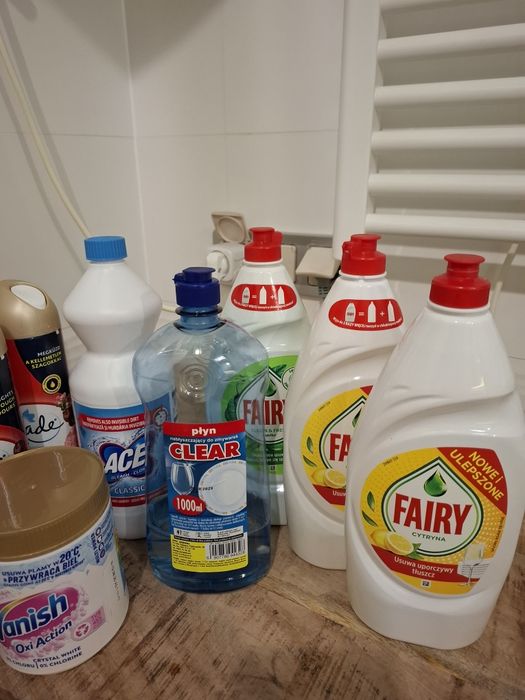 Chemia gospodarcza (Fairy, Domestos, Glade, Cillit, Vanish)