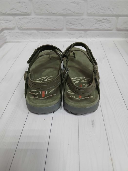 Сандалии Merrell Terran Convertible II из зеленой кожи