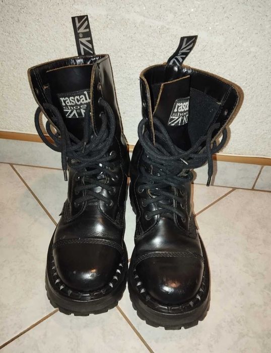 Rascal skórzane buty glany rozmiar 36 unisex