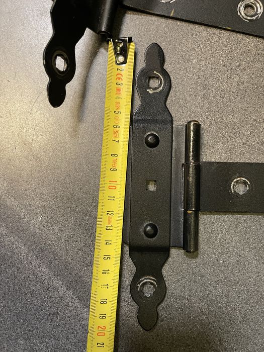 Zawiasy do drzwi czy bram 4 sztuki