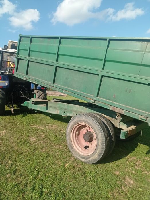 Przyczepa rolnicza 6t (pod koparki)