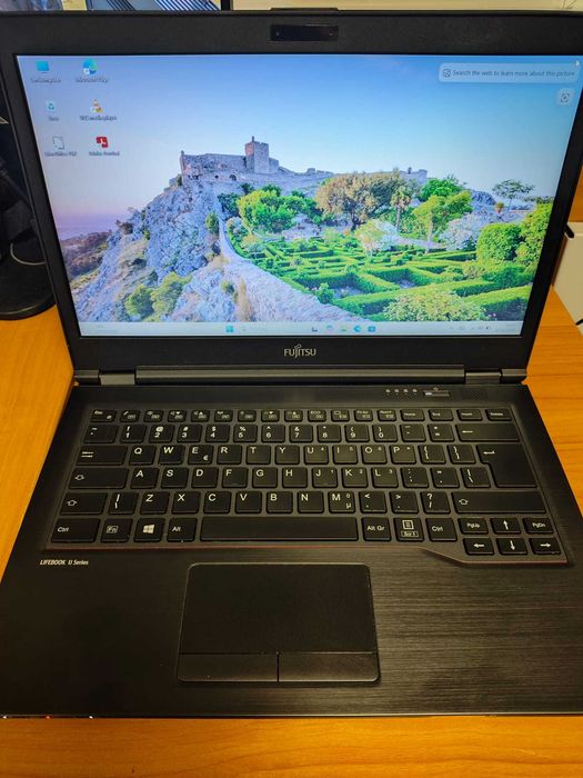Laptop Fujitsu Intel i5 7-gen 8 GB RAM 256 GB SSD jak nowy mega komplet