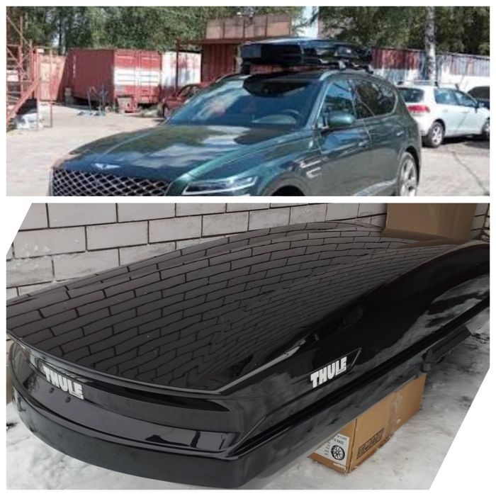 Thule Motion XT Alpine Black Glossy бокс на крышу авто.