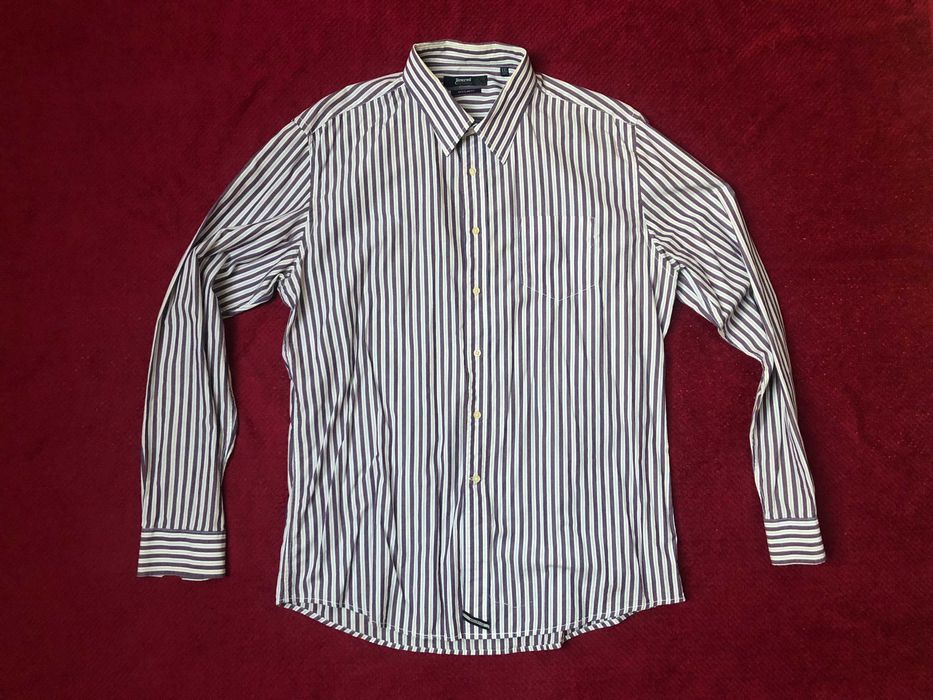 koszula męska RESERVED / r. XL (44) / biała w paski
