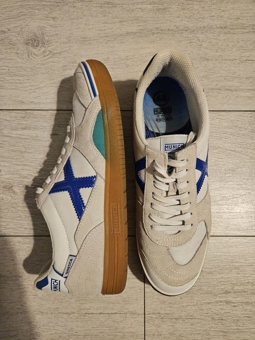 Buty piłkarskie halówki MUNICH G-3 Gresca blanco