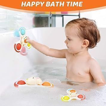 Fidget spinner z przyssawką sensoryczna dla dzieci