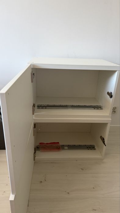 Szafki wiszace ikea białe