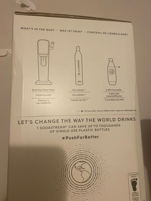 Sodastream art czerwony