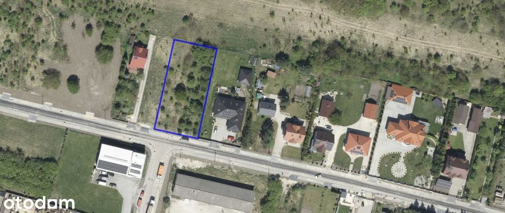 Działka budowlana 1575 m² – Busko-Zdrój