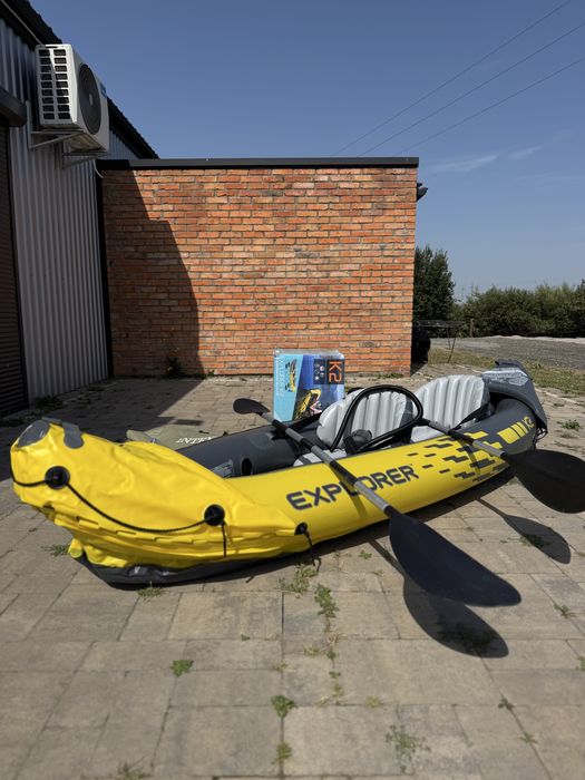 Човен надувна байдарка каяк Intex EXPLORER-K2
