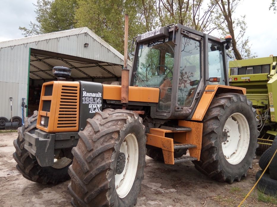 Renault 133,14 ciągnik traktor z rewersem Żarki • OLX.pl