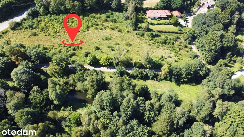 Pod dom, nad rzeką, na wzniesieniu, BLISKO WĘZŁA S11
