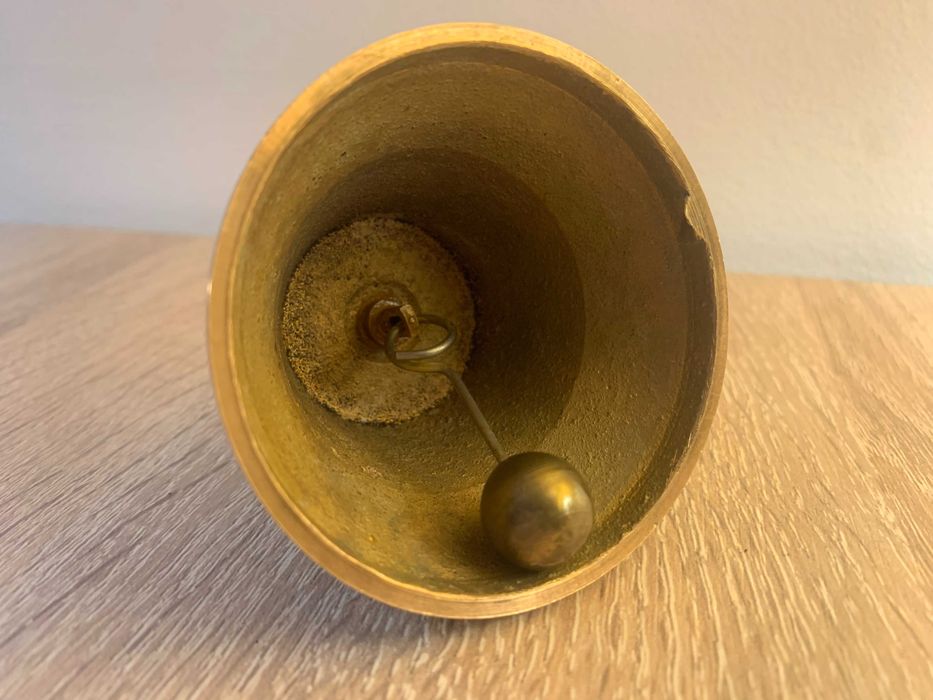 dzwonek mosiężny, Vintage