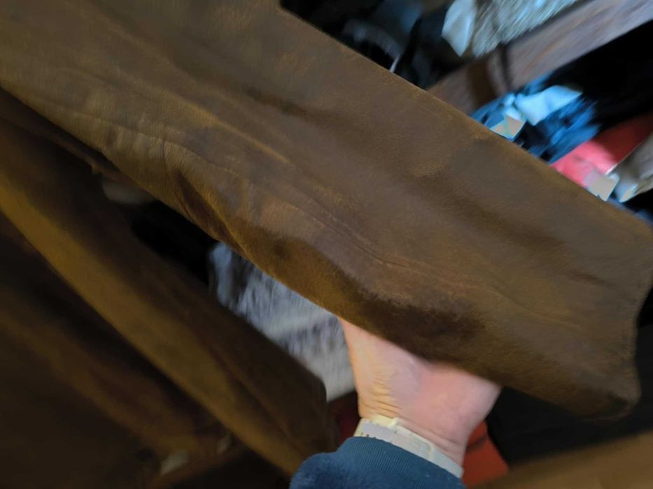 Casaco homem cor castanha