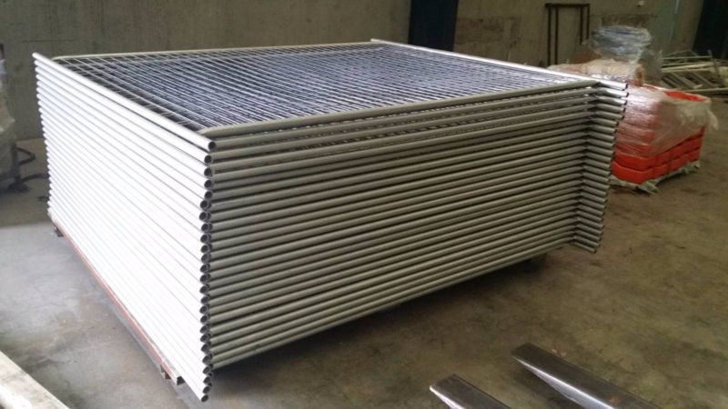 Ogrodzenia tymczasowe budowlane ażurowe pełne