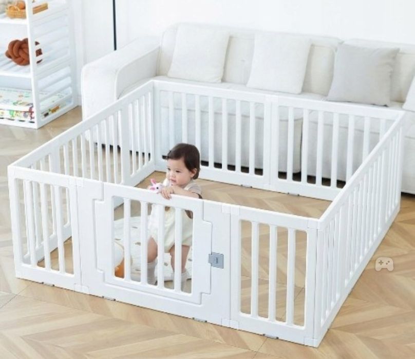 Biały kojec dla dziecka GUPAMIGA