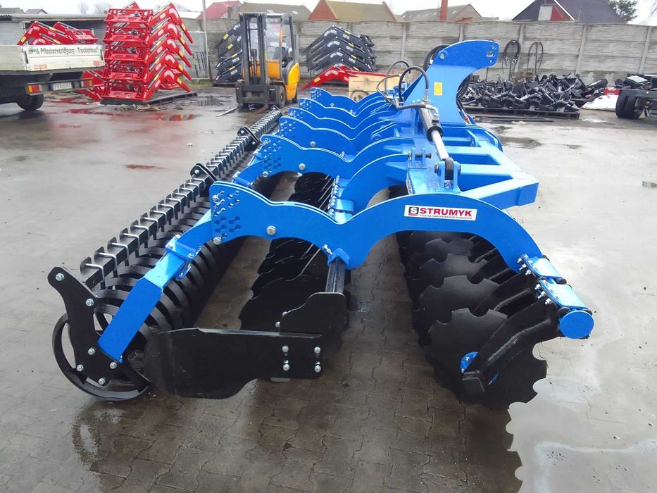 Brona talerzowa hydrauliczna 4m 4,5m 5m Strumyk transport TIGER I