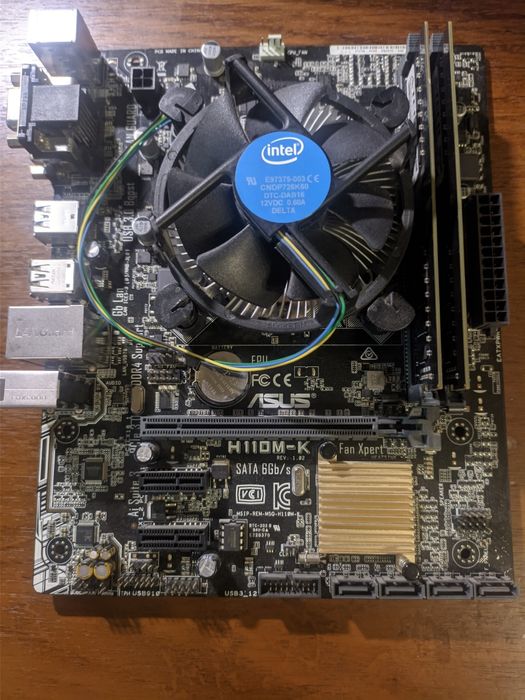 Материнська плата Asus H110m-k