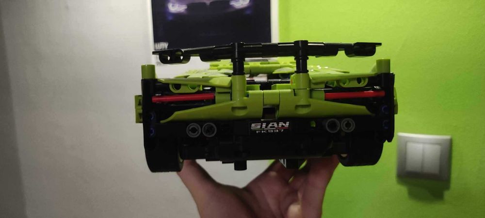 Klocki stylizacja Lego Technic, model Lamborghini Sian
