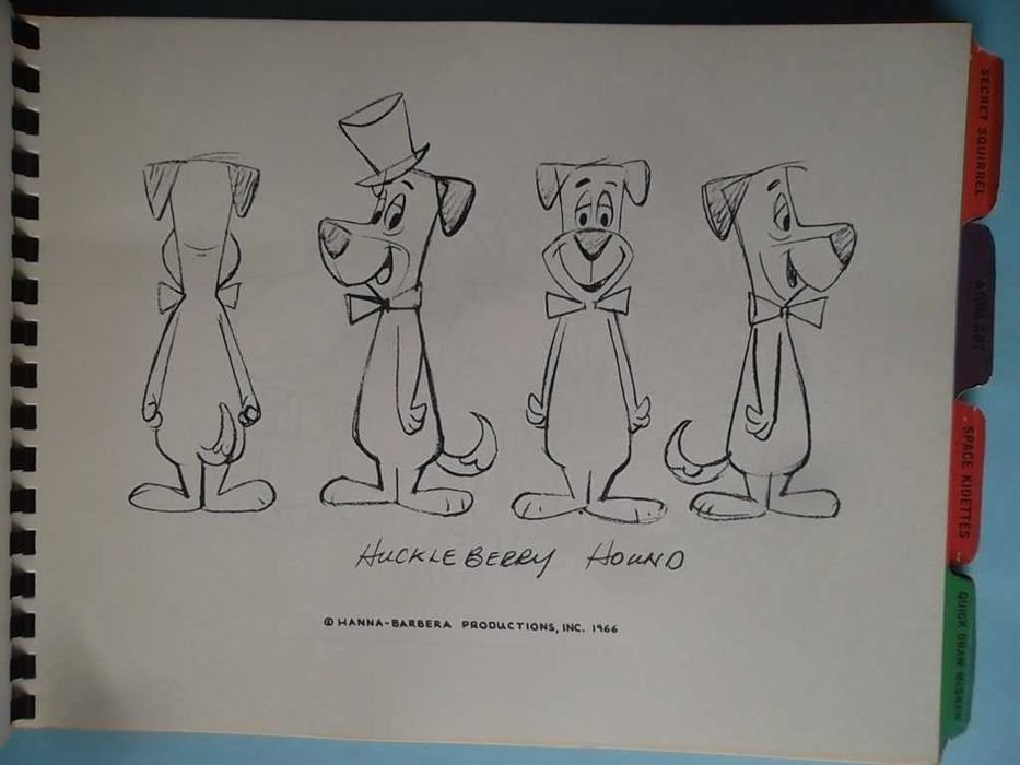 ULTRA RARO - Hanna Barbera Characters - 1966 - Screen Gems
