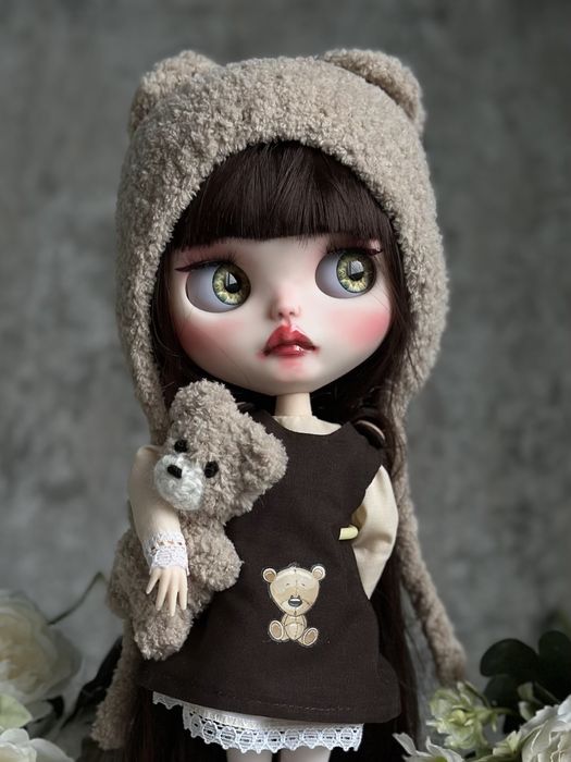 Нова кастомна колекційна лялька кукла Блайз Blythe