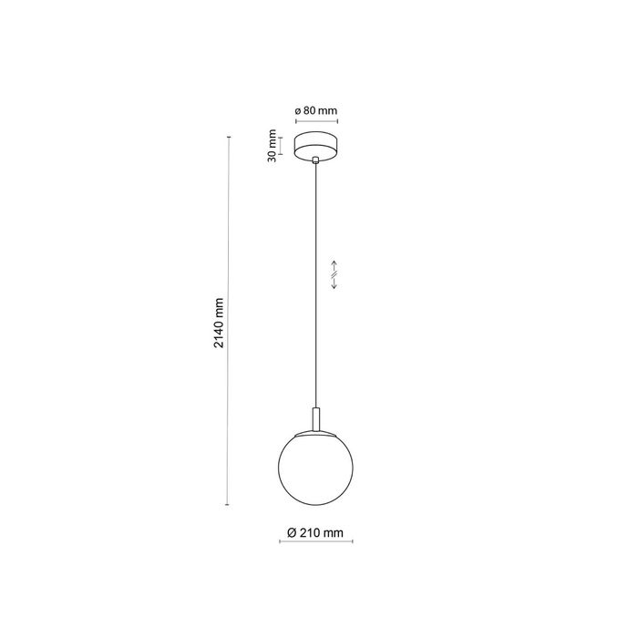 Tk lighting Cadix 4609 lampa sufitowa