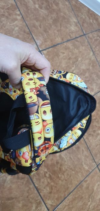Plecak do szkoły, używany, Emotki, emoji