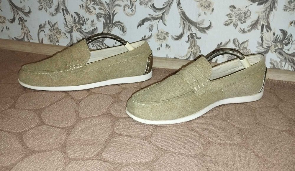 Мокасіни чоловічі класичні льняніLivergy top men