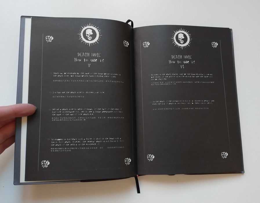 Death Note Cosplay Notebook anime notatnik notes