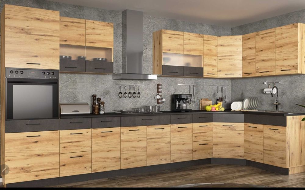 Кухні  в наявности та під замовлення по індивідуальному розміру .