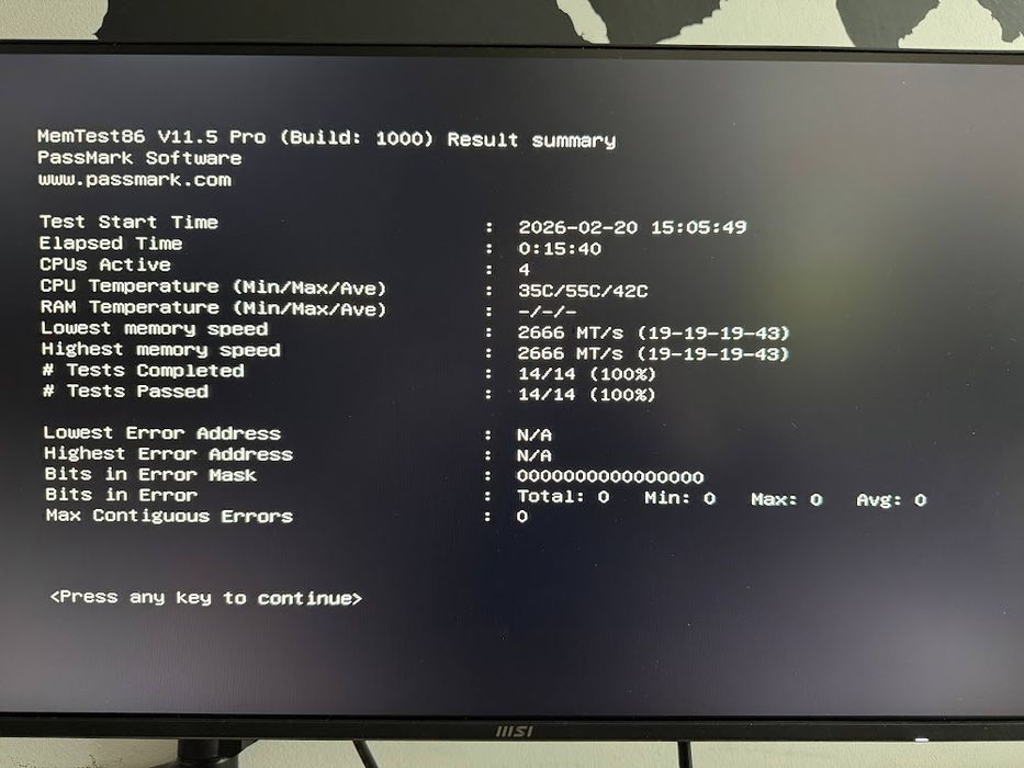 Pamięć RAM Micron DDR4 SO-DIMM 4GB 2666Mz CL19