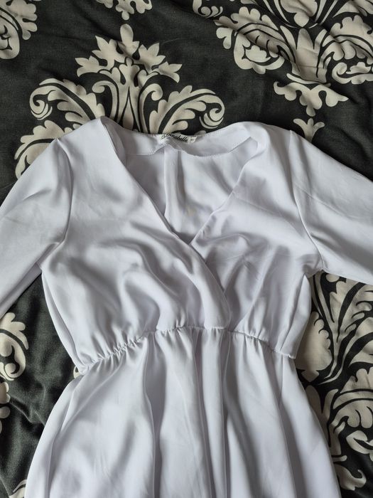 Біла сукня 46-48 розмір