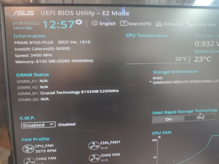 Продам материнську плату ASUS PRIME B760-PLUS