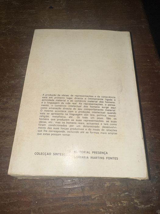 Livro MARX e ENGELS A IDEOLOGIA ALEMÃ II