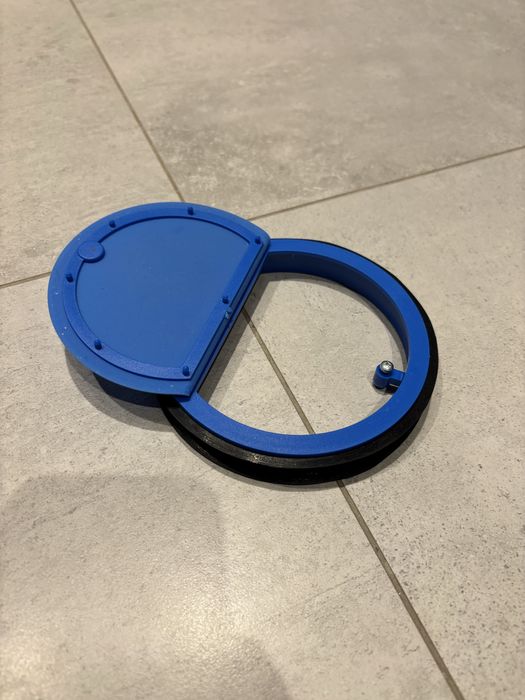 Klapa zwrotna z magnesem BLU 125 do okapów